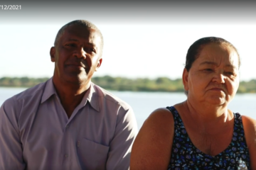 Família de Ronaldo em Carinhanha-Bahia. reprodução Rede Globo.