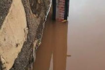 Nível do São Francisco, nesta quinta-feira (13). Foto: Zé Castor.