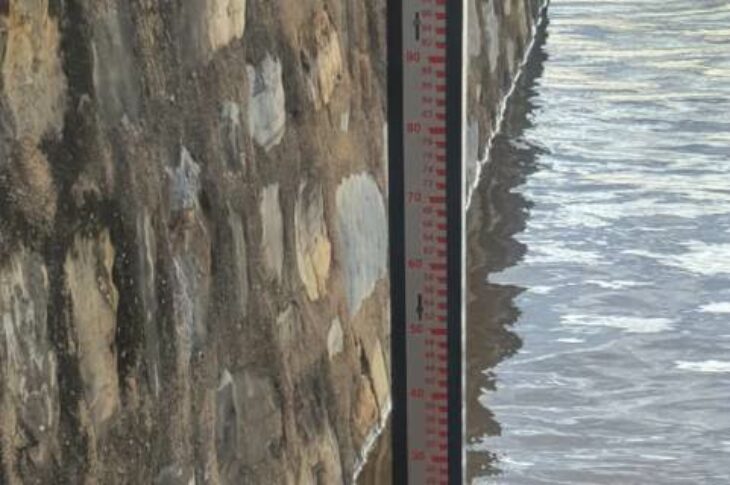 Nível do rio São Francisco atinge 8,8 centímetros em Carinhanha. Foto: Zé Castor.