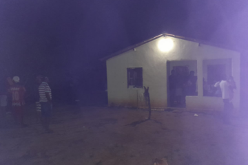 Local do crime em Tanque Novo. Foto: PM.