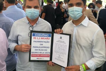 Prefeito de Sebastião Laranjeiras. Foto: ASCOM.