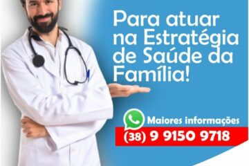 Matias Cardoso contrata médico. Foto: Secretaria de Saúde.