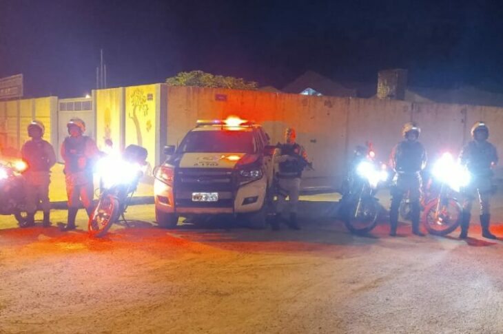 17º BPM de Guanambi intensifica operação para coibir atividade de vigilância noturna ilegal. Foto: PM.