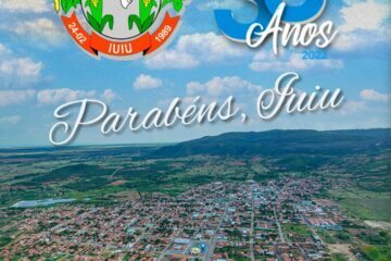 Iuiu completa 33 anos de emancipação política. Foto: ASCOM.