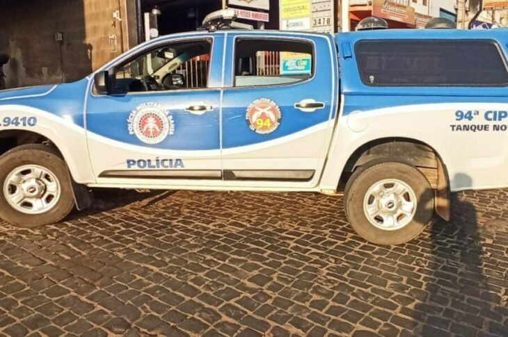 Viatura da Polícia Militar. Foto: PM.