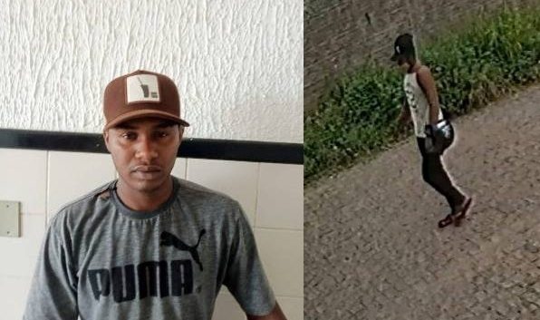 Prisão da dupla suspeita de cometer vários furtos e receptação. Foto: PM.