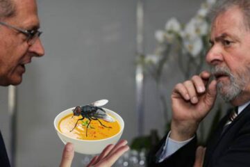 Lula e Alckmin. Imagem reprodução.