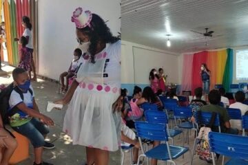 Mais de 3 mil alunos retornam às aulas presenciais em Malhada. Foto: João Victor