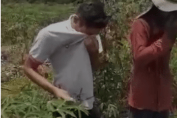 Sandro e o pai João Batista. Foto: reprodução.