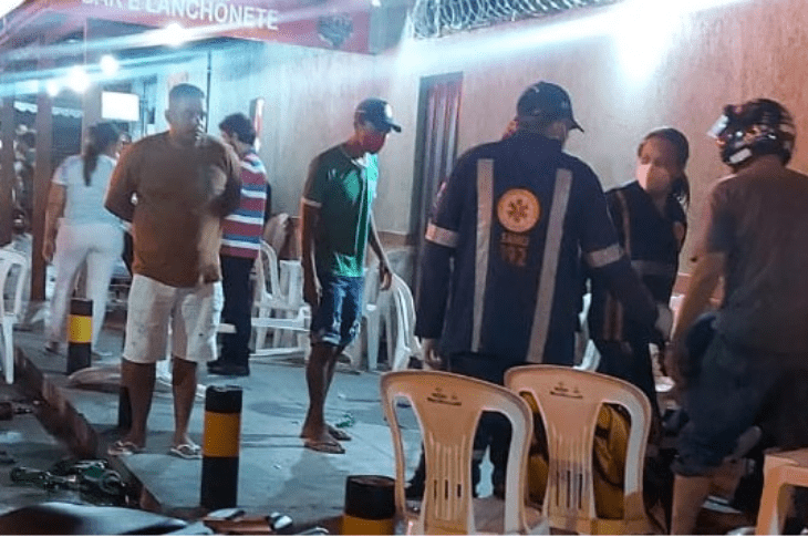 Homem é morto a tiros em Bom Jesus da Lapa. Foto: reprodução Bom Jesus da Lapa Notícias.