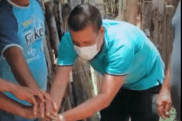 Prefeito entrega sistema de abastecimento de água Lagoa dos Patos e Barreiro Grande. Foto: reprodução ASCOM.