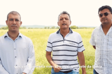 Léo Visão, Charles Fernandes e Edvaldo Melo. Foto: reprodução Léo Visão.