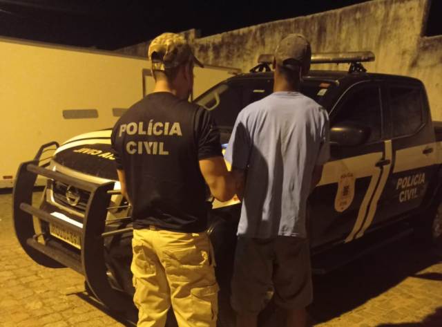 Homem é preso após invadir casa e agredir ex-namorada. Foto: PC.