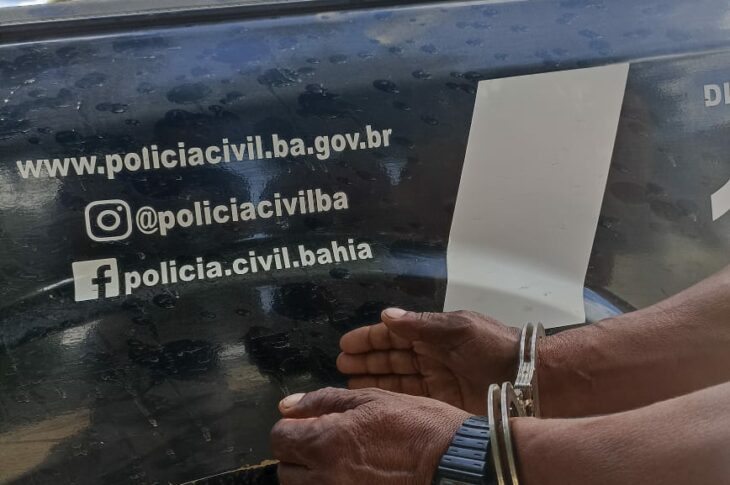 Homem condenado por estupro de no Mato Grosso é preso na zona rural de Malhada. Foto: PC.