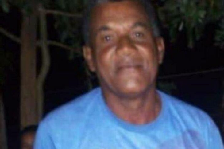 José Pereira de Souza, 58 anos, foi morto com golpe de faca. Foto: reprodução da família.