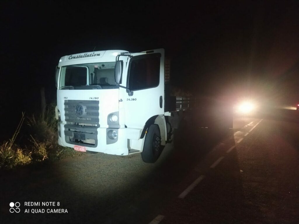 #Bahia: PM recupera caminhão com carga com leite condensado avaliada em R$ 116 mil em Tanque Novo