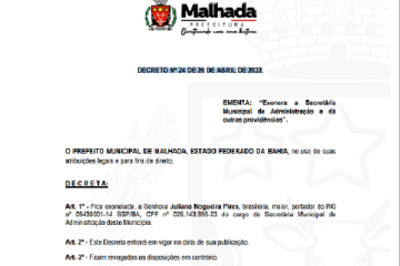 Exoneração. Foto: divulgação.