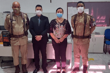 MP e PM se reúnem para discutir ações. Foto: reprodução 38ª CIPM.