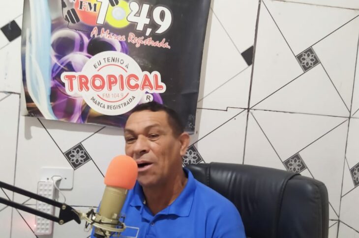 Morador denuncia lotação no cemitério de Sebastião Laranjeiras. Foto: zé Geraldo.