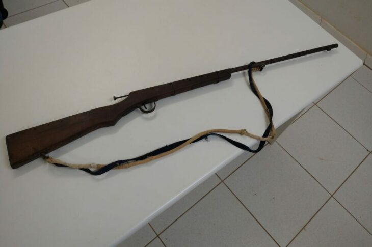 Homem é preso com arma de fogo em Igaporã. Foto:PM.