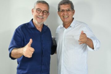 Waldenor e Zé Raimundo. Foto: reprodução ASCOM.