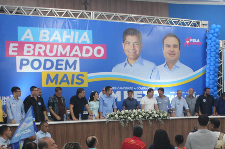 Neto realiza pré-campanha em Brumado. Foto: Lay Amorim/Achei Sudoeste