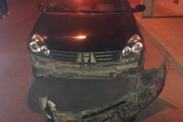 Colisão entre moto e carro é registrada em Guanambi. Foto: Smtran