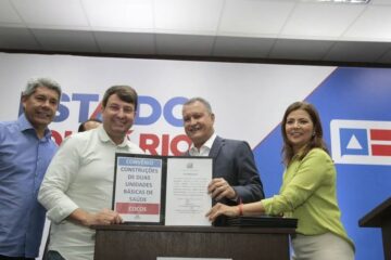 Prefeito Marcelo e Rui Costa. Foto: ASCOM