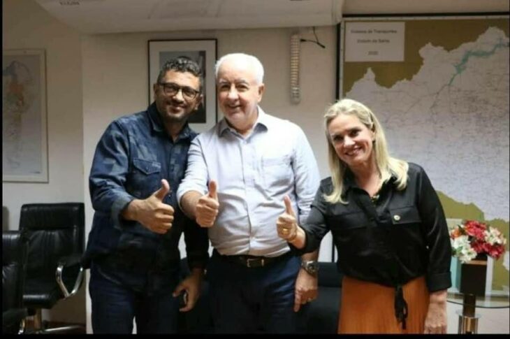 Reinalldo Ivana Bastos e Marcus Cavalcanti. Foto: ASCOM