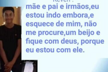 Adolescente desaparece na zona rural de Iuiu. Foto: reprodução família