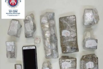 Homem é preso dentro de ônibus transportando substância análoga para Caculé. Foto: reprodução