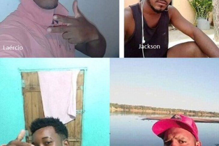 Acidente envolvendo duas motos deixa quatro feridos. Fotos: reprodução rede social