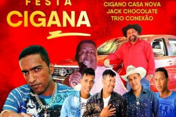 Cartaz da Festa Cigana