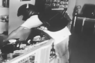 A ação foi filmada pelo sistema de segurança. Foto: reprodução Achei Sudoeste