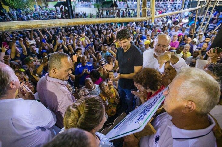 Manuel Rocha inicia pré-campanha em Camaçari. Foto: reprodução ASCOM