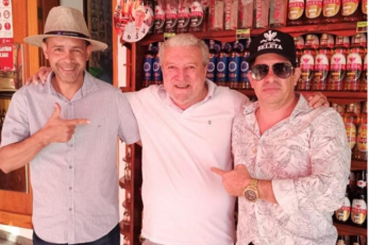 Nelson Junior e Marcos Calado