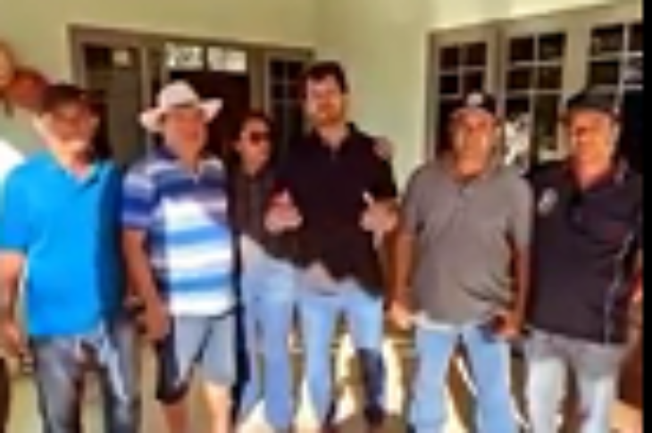 Ex-prefeito de Serra Dourada declara apoio à pré-candidatura de Manuel Rocha. Foto: reprodução ASCOM