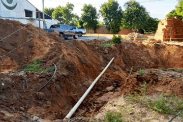 Cinco crianças coreanos morrem soterradas em Formosa do Rio Preto. Foto: Divulgação/Polícia Militar.