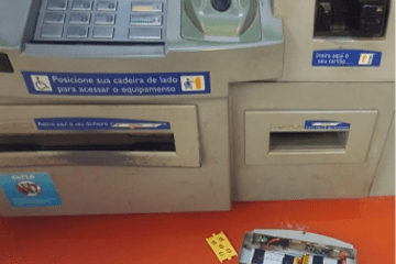 ‘Chupa-cabra’ encontrado em caixa. Foto:PM