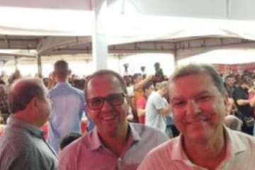 Evento em Itapetinga. Foto: Reprodução / Políticos do Sul da Bahia