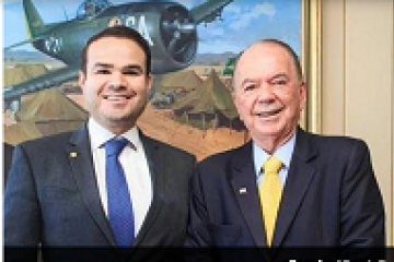 Cacá Leão e João Leão. Foto: divulgação.