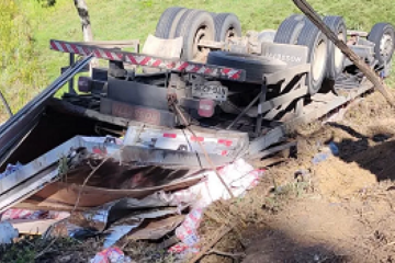 Acidente na BR-641. oto: Noticias VCA