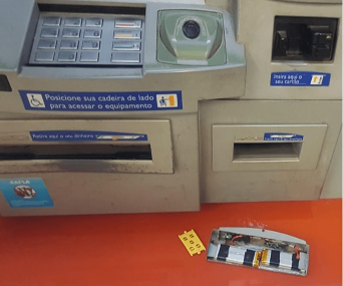 ‘Chupa-cabra’ encontrado em caixa. Foto:PM