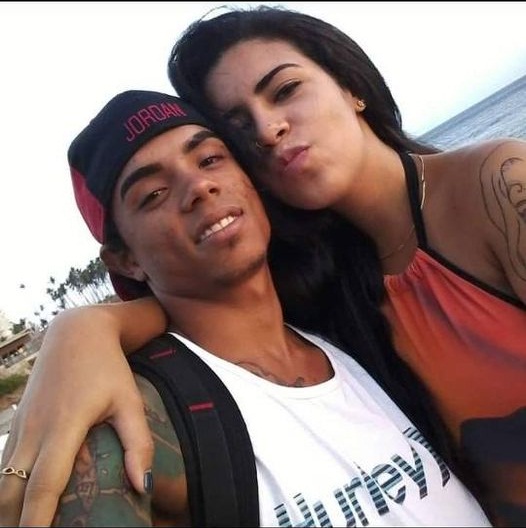 Gesse Altair Soares de Jesus e Maria Clara Souza Assunção, mortos em Salvador. Foto: reprodução perfil pessoal