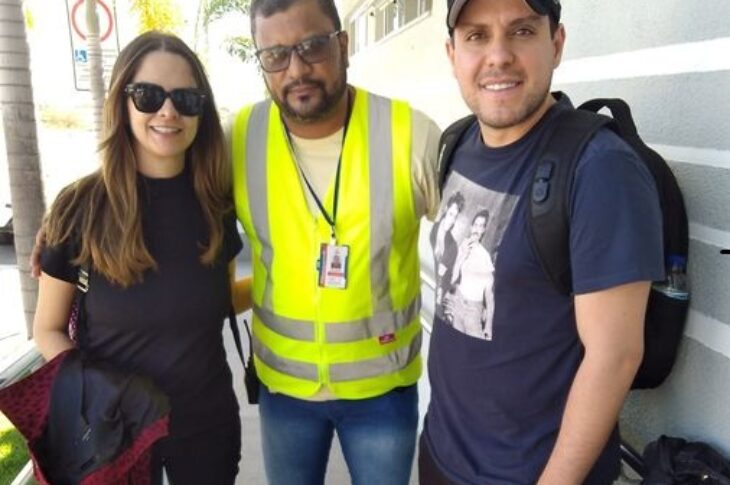 Maria Cecília, Alex e Rodolfo. Foto: Alex Cardoso