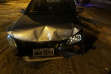 Acidente é registrado em Guanambi. Foto: Smtran