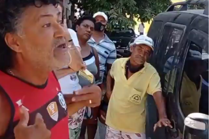 Pai acusa policiais de agredir e atirar em filho esquizofrênico. Foto: reprodução Fernando Alves