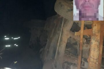 Sebastião morreu após a carreta tombar. Foto: reprodução Smtran