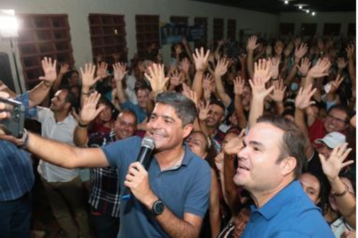 ACM Neto visita Igaporã. Foto: reprodução ASCOM