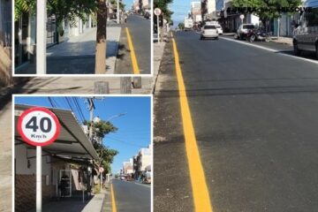 Petrônio Portela ganha nova sinalização. Foto: reprodução SMTran